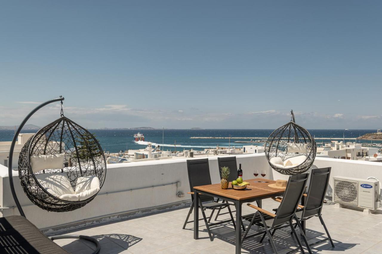 Villa Nektar, Luxury Apartment In Chora Naxos Naxos City 外观 照片