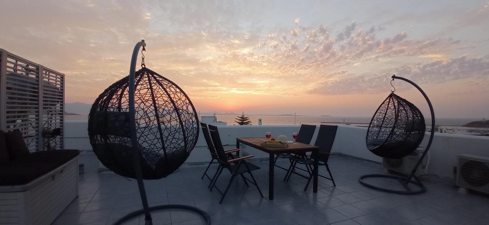 Villa Nektar, Luxury Apartment In Chora Naxos Naxos City 外观 照片